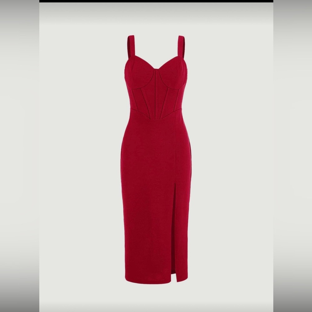 SHEIN Split Thigh Cami Dress